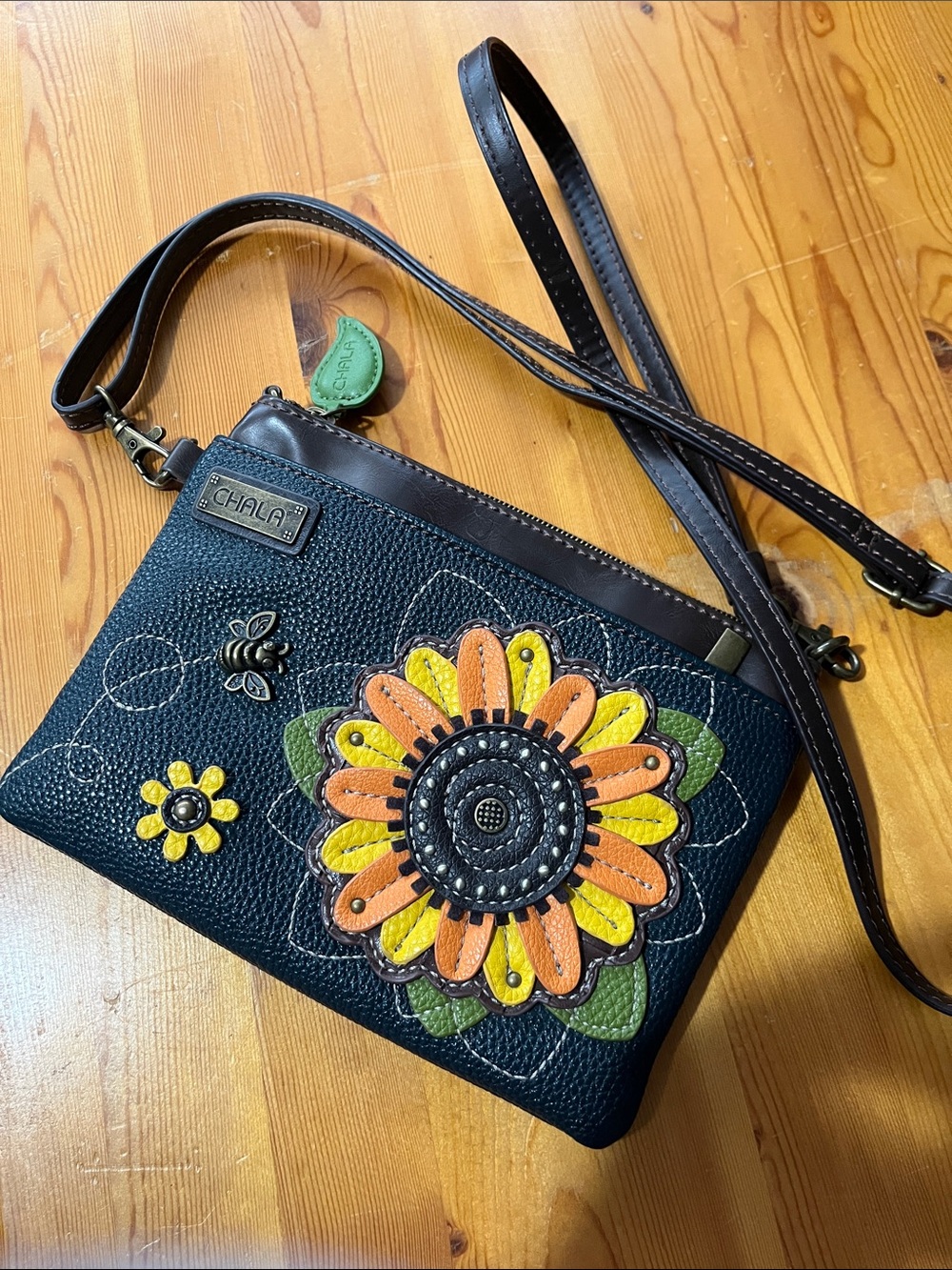 New Chala Sunflower & Bee Bag
